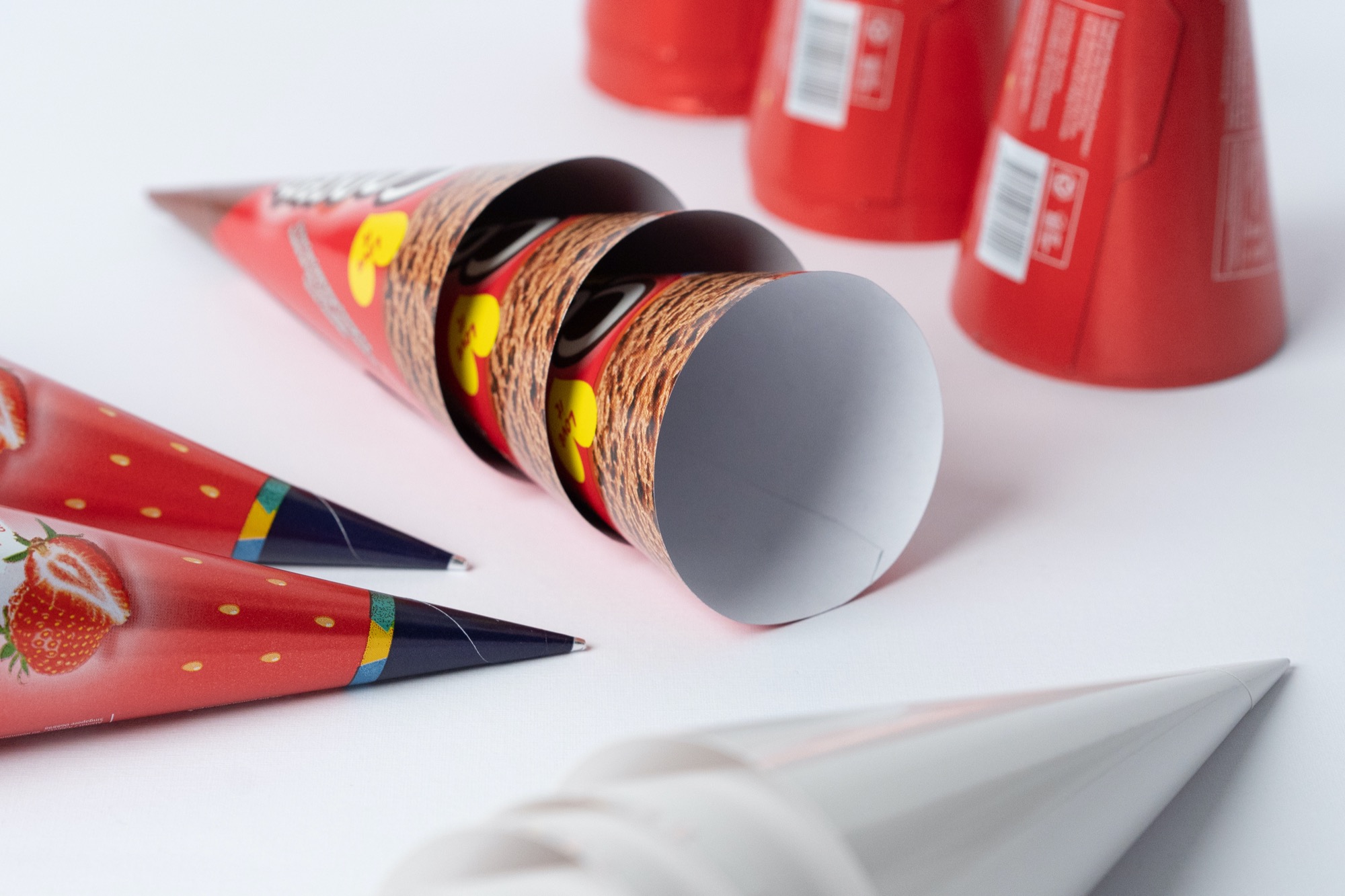 Ice Cream Cone Sleeve and Lid